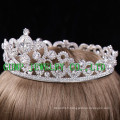 2016 Bride Slloy Silver Plated Rhinestone Crown